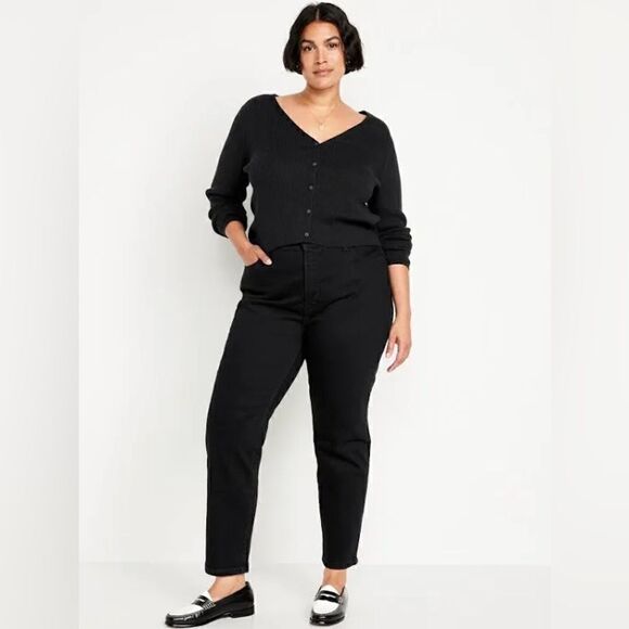 Old Navy Women's High-Waisted Og Straight  Jeans PLUS SIZE - Picture 1 of 11
